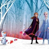 Шпалери York Disney Kids 4 Disney Frozen 2 Woodland Tree Peel and Stick Wall Mural - фото