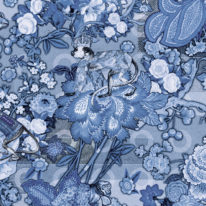 Обои Arte Moooi Wallcovering Tokyo Blue MO3012 - фото