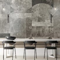 Обои Khroma Wall Designs III Alicanta-Pieter DIG 04 Antracite.TIF - фото 1