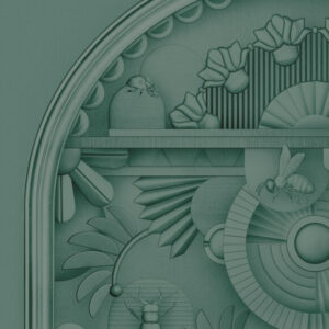 Обои Arte Moooi Wallcovering Green House MO5057 - фото
